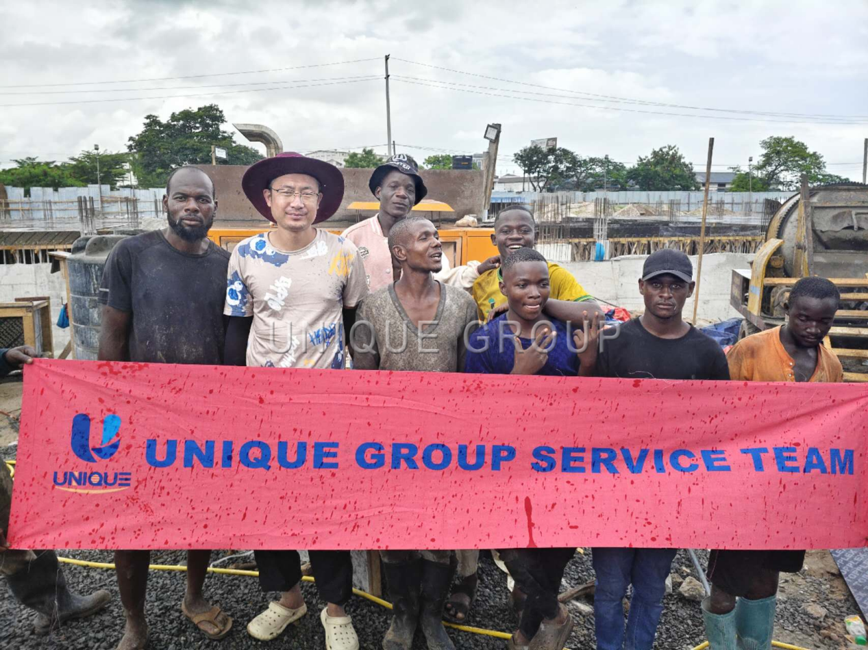 Unique Group‘s Service Team in Tanzania