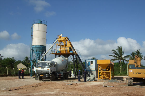 HZS35 Concrete Mixing Plant